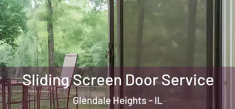 Sliding Screen Door Service Glendale Heights - IL